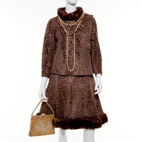 Couture Furs jacket dress