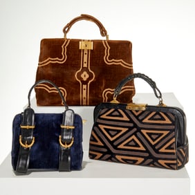 Group of Roberta di Camerino handbags