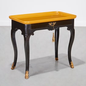Louis XV style ormolu mounted lacquer table