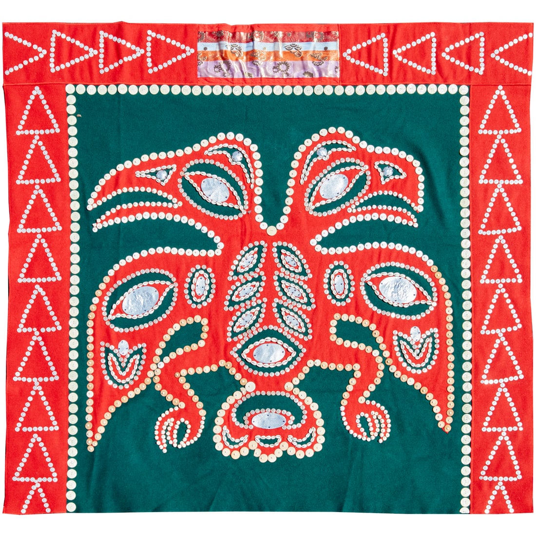 Vintage Northwest Coast button blanket (1 of 8)