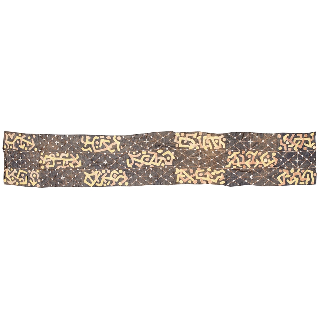 Kuba Peoples, vintage ceremonial skirt (1 of 8)