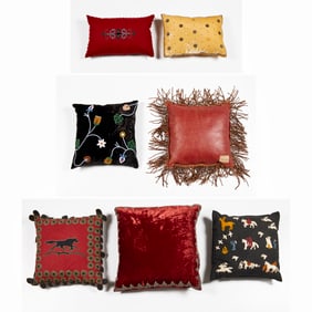 Double D Ranch, throw pillow collection