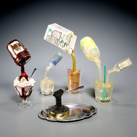 (5) Geoffrey Rose "Frozen Moments" sculptures