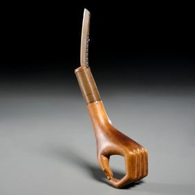 Antique Native American crooked knife
