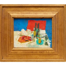 Nicola Simbari, oil on canvas