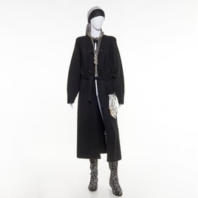 Sonia Rykiel long sweater coat