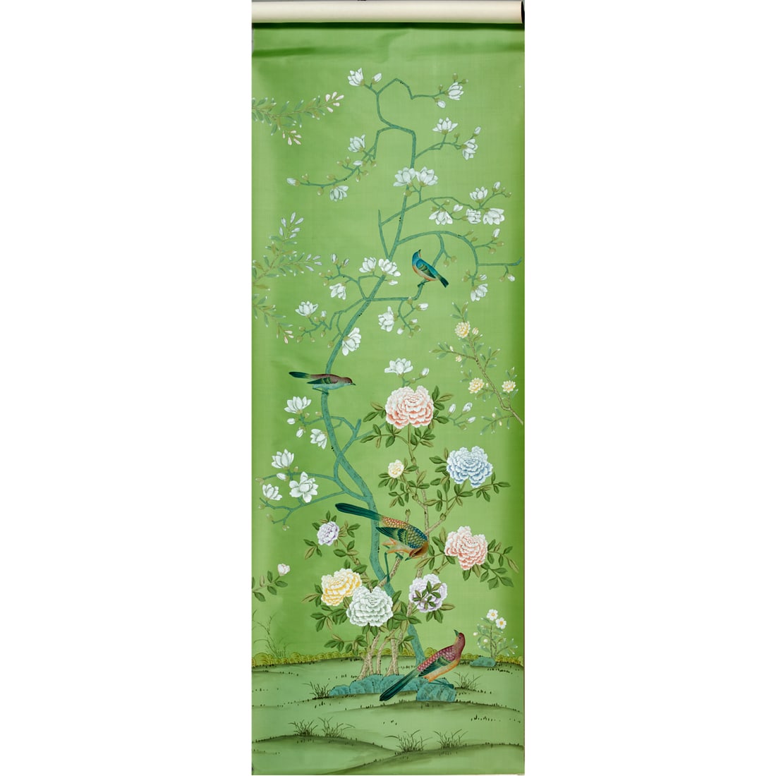 De Gournay, large hand-painted wallpaper panel (1 of 7)