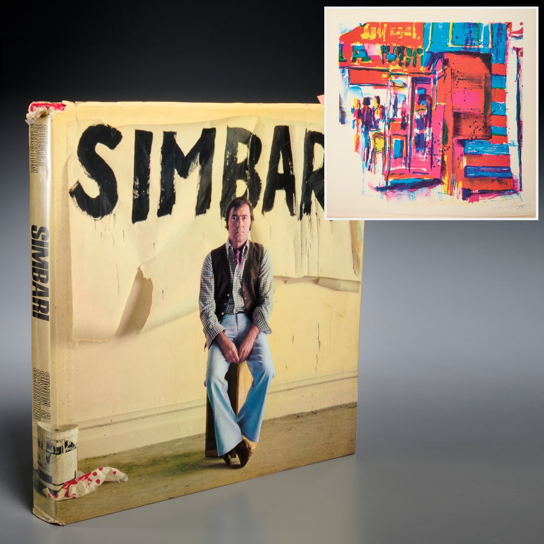 Simbari, book and signed lithograph (1 of 7)