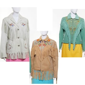 Group of (3) Tashi Polizzi Western style jackets