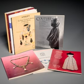 (8) Auction catalogues: Jewels, Fashion, Textiles