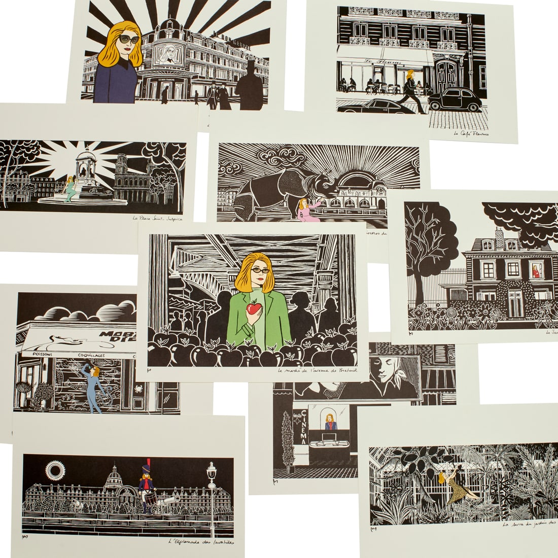 Marjane Satrapi, "Catherine Deneuve" portfolio (1 of 9)