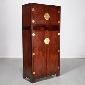 Michael Taylor for Baker, compound style cabinet