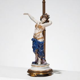Ludwigsburg porcelain Odalisque figure