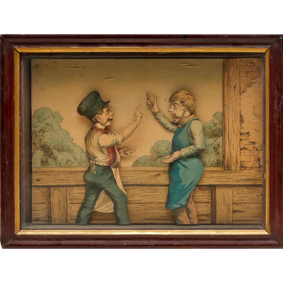 Schoenhut (attrib), moving picture automaton (1 of 6)