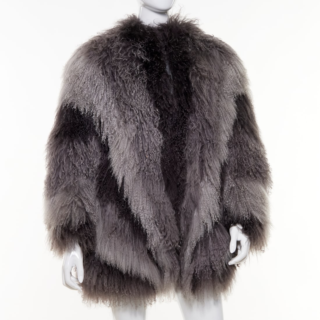 Mongolian lamb fur jacket (1 of 4)