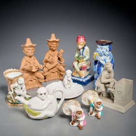 Monkey ceramics collection