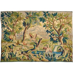 Tapisserie d' Halluin, vintage jacquard tapestry
