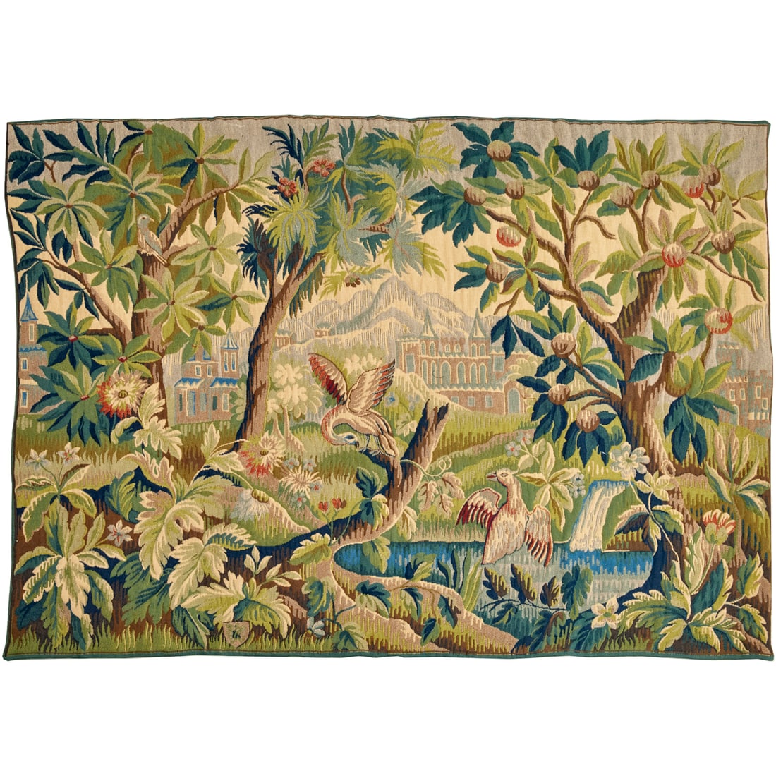 Tapisserie d' Halluin, vintage jacquard tapestry (1 of 10)