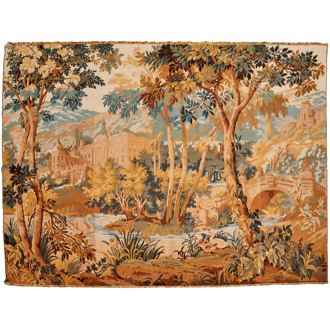 Vintage Point Genre Gobelin jacquard tapestry (1 of 7)