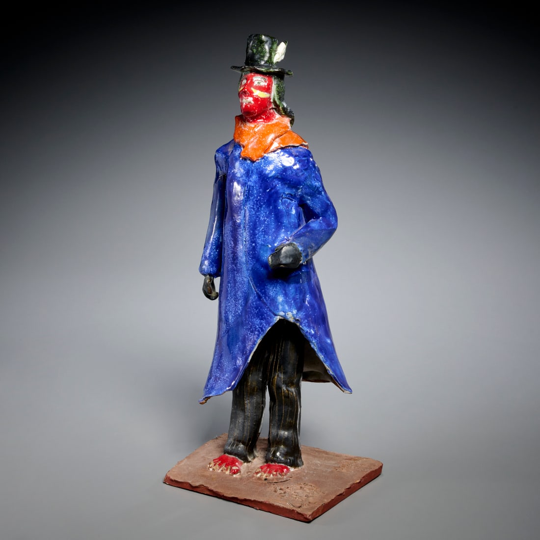 Native American School, ceramic sculpture, 1986 (1 of 7)