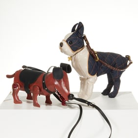 (2) Whimsical dog handbags