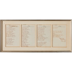 Iris and Carl Apfel, ode on paper