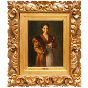 Parmigianino (after), oil on canvas, "Antea"
