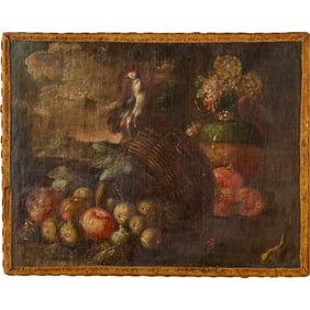 Old Master School, oil painting, still life