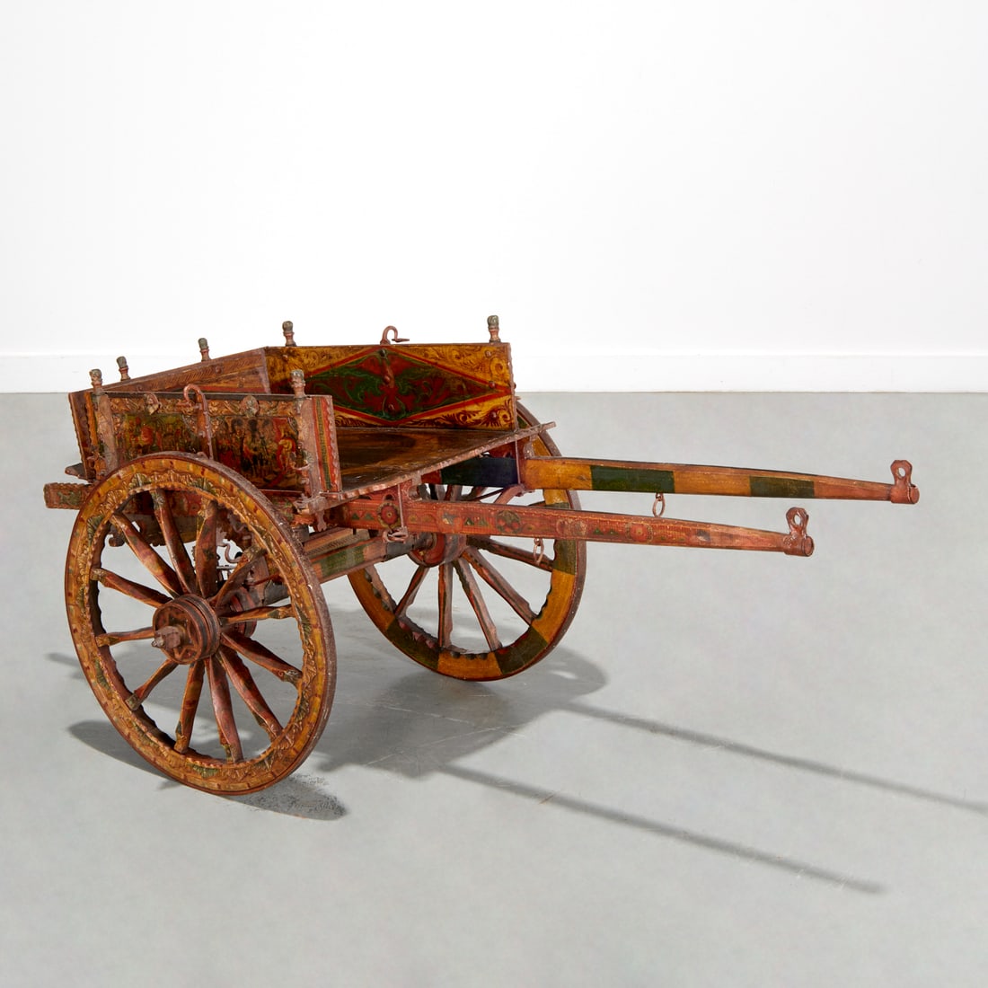 Sicilian polychrome goat cart, Taormina (1 of 7)