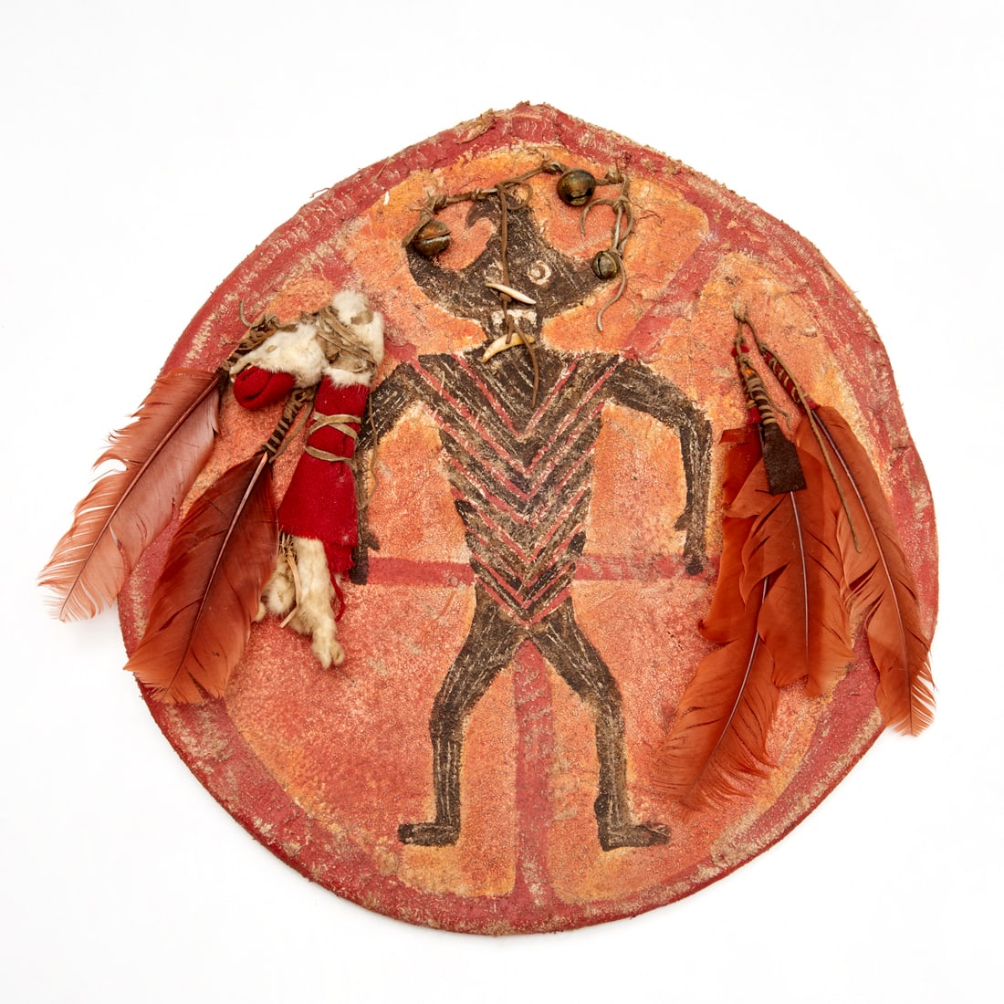 Crow Peoples, hide moon shield (1 of 7)