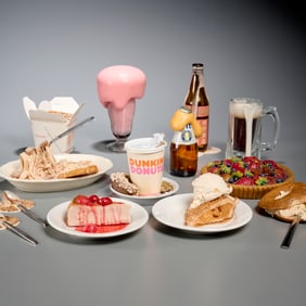 Frozen Moments (manner), (14) food models