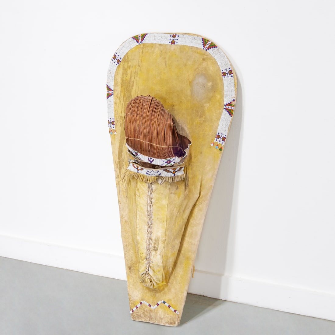 Ute beaded hide cradleboard (1 of 6)