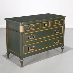 Jacques Bodart, Louis XVI style painted commode