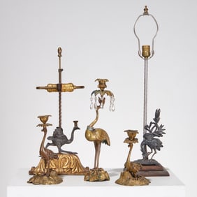 Group Continental Ostrich themed lighting