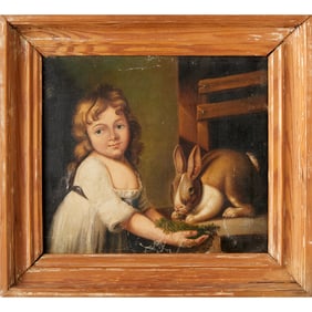 George Morland (after), oil on canvas