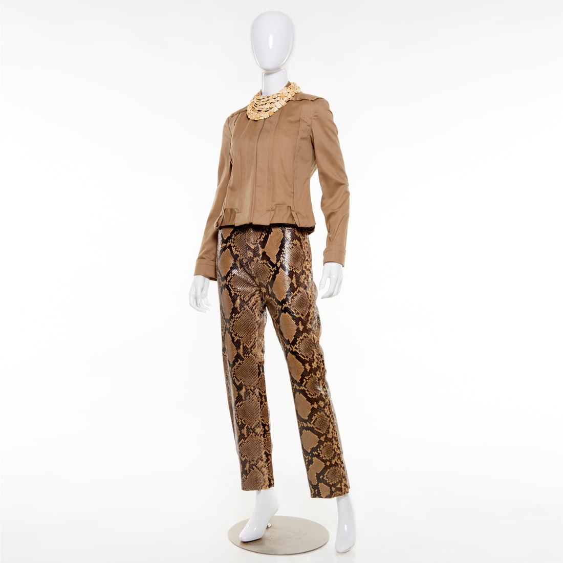 Viktor & Rolf Jacket with snakeskin pants (1 of 6)