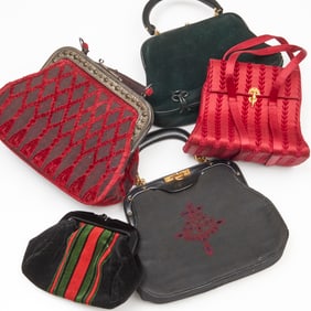 Group of Roberta di Camerino handbags