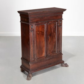 Italian Baroque walnut credenza