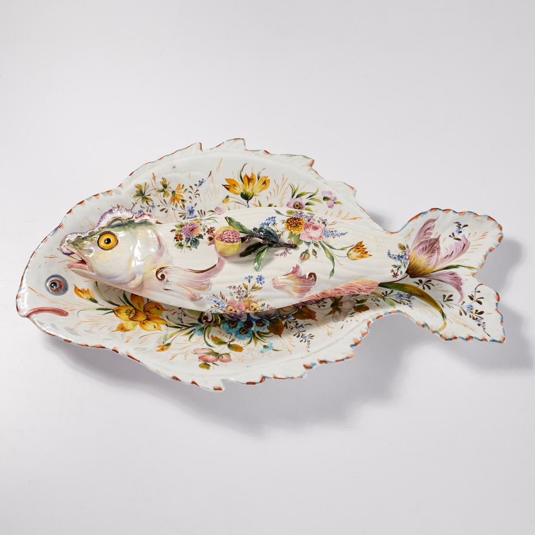 Giovanni Battista Viero, fish server and stand (1 of 7)