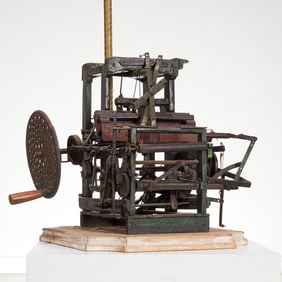 Antique Patent Model type weaving machine