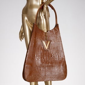 Rare oversize Mario Valentino shoulder bag