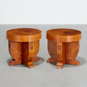 Charles Dudouyt (manner), Art Deco side tables