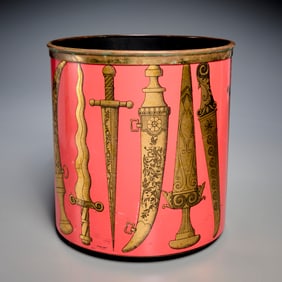 Piero Fornasetti wastepaper basket