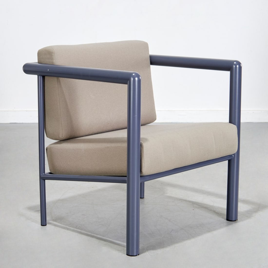 Robert Mallet Stevens for Ecart, steel armchair (1 of 5)