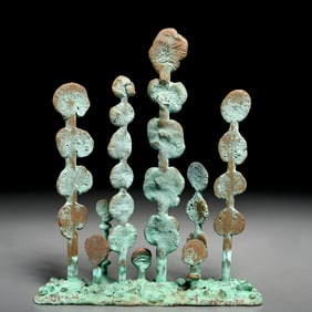 Klaus Ihlenfeld, patinated bronze sculpture