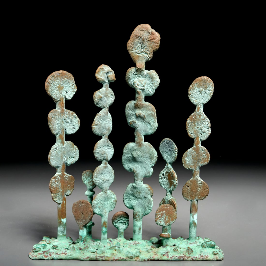 Klaus Ihlenfeld, patinated bronze sculpture (1 of 6)