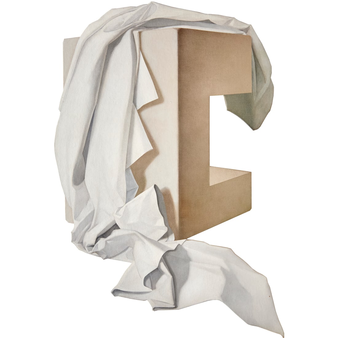 Shozo Nagano, oil on canvas on shaped board (1 of 7)