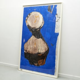 Jean-Charles Blais, large mixed media on paper