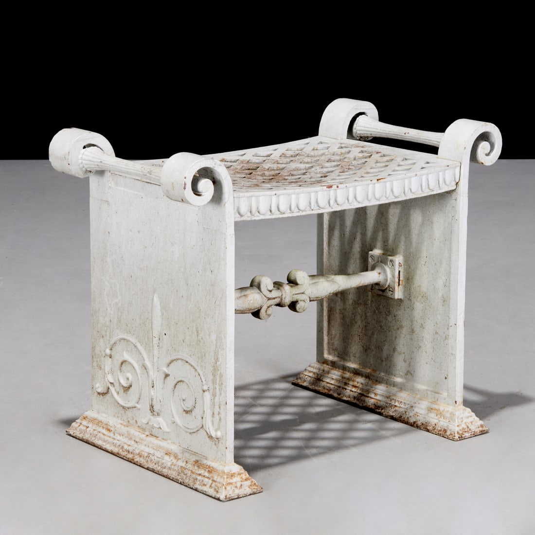 Folke Bensow (attrib), "Taburett No. 1" bench (1 of 5)