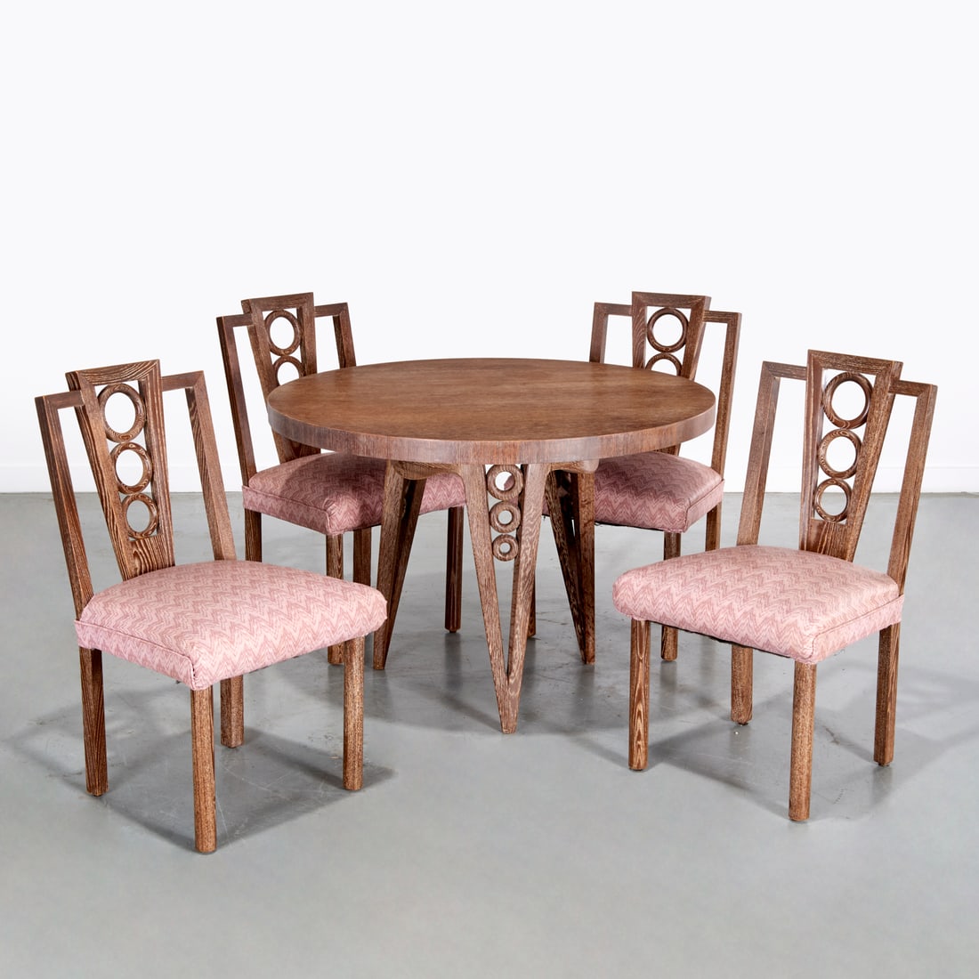James Mont Design cerused oak breakfast set (1 of 8)